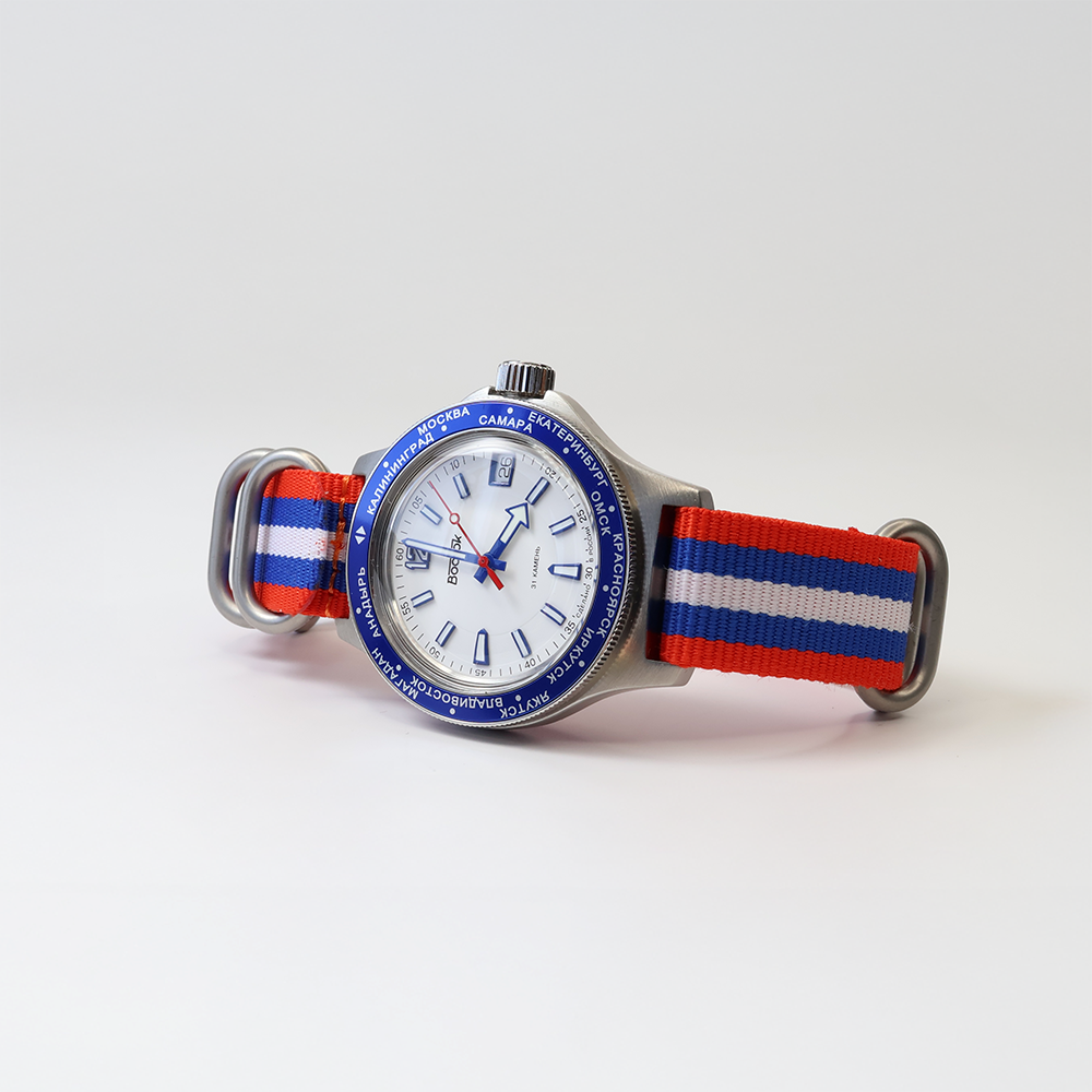 Reloj Vostok Amphibia 740019 Automático Buceo Made in Russia 41,7mm