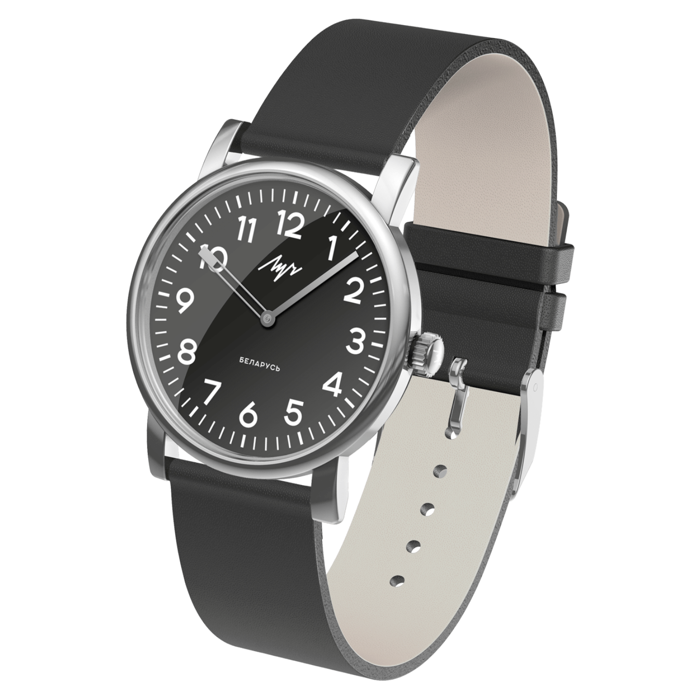 Reloj Luch Simple 2.0 71951923 Fabricado en Bielorrusia A Cuerda 37,6mm
