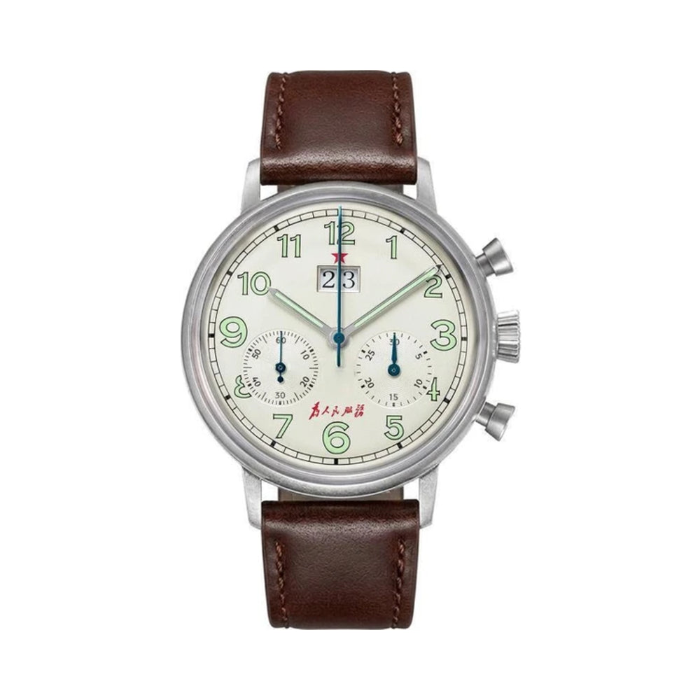 Reloj Red Star Big Date Chronograph Single Piece 7757G-D