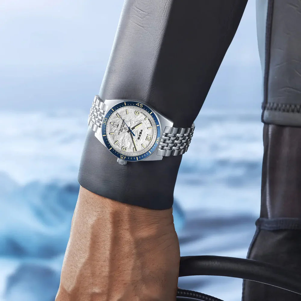 Reloj Sea-Gull Antártica 1984 816.17.1064A Automático Divers Plateado 40mm