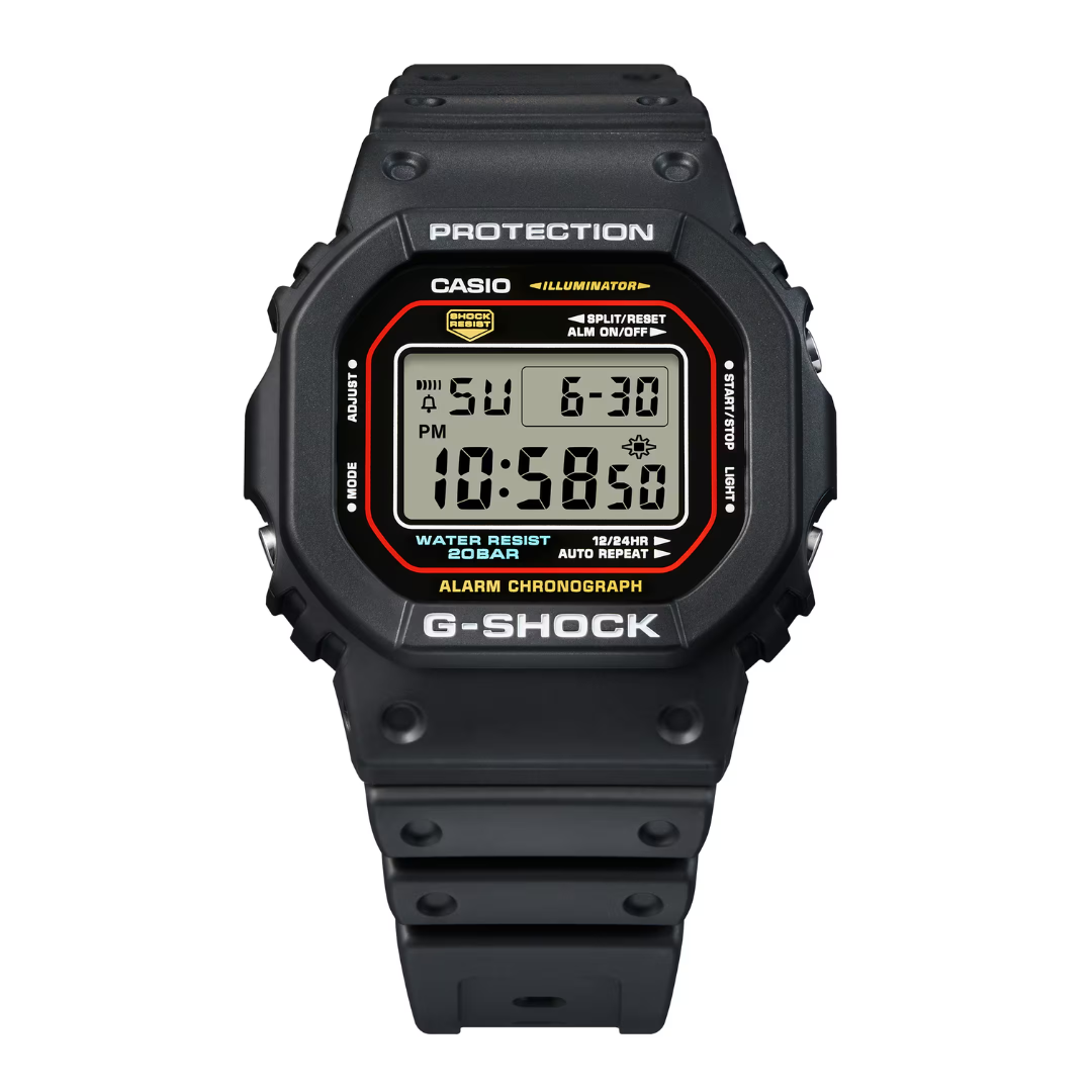 Reloj Casio G-Shock Vintage DW-5600RL-1 Negro Edición 1983