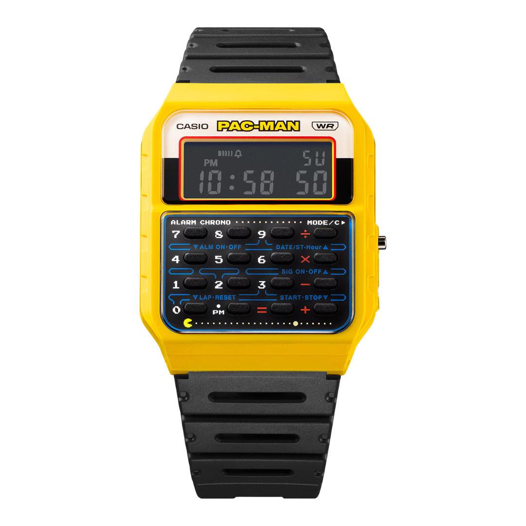 Reloj Calculadora Casio Vintage CA-53WPC-1BDR PAC-MAN