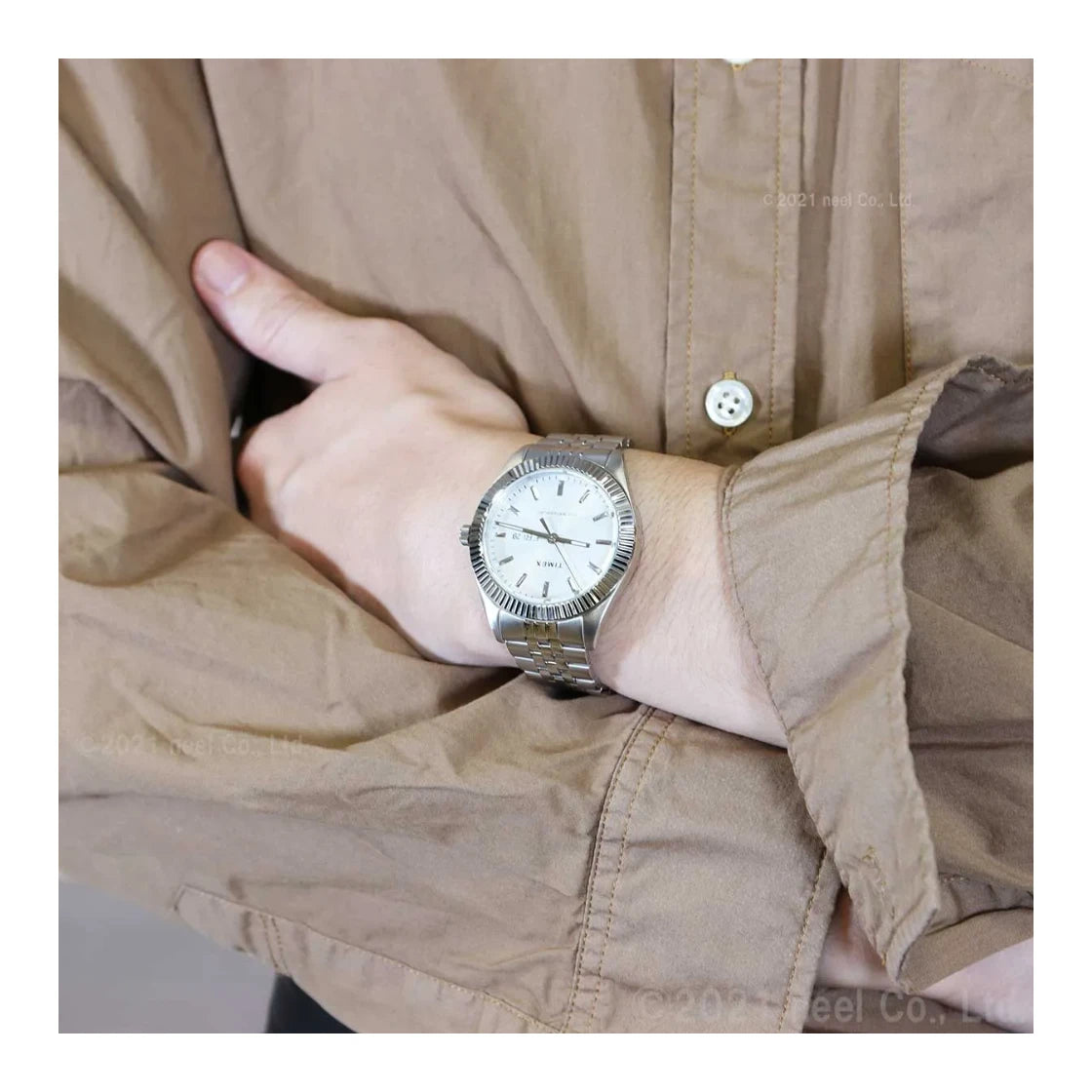 Reloj Análogo Timex TW2V17300 The Waterbury Collection 41 mm