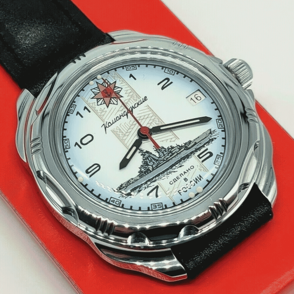 Reloj Vostok Komandirskie 211428 A Cuerda Made in Russia 40mm [EXCLUSIVO]