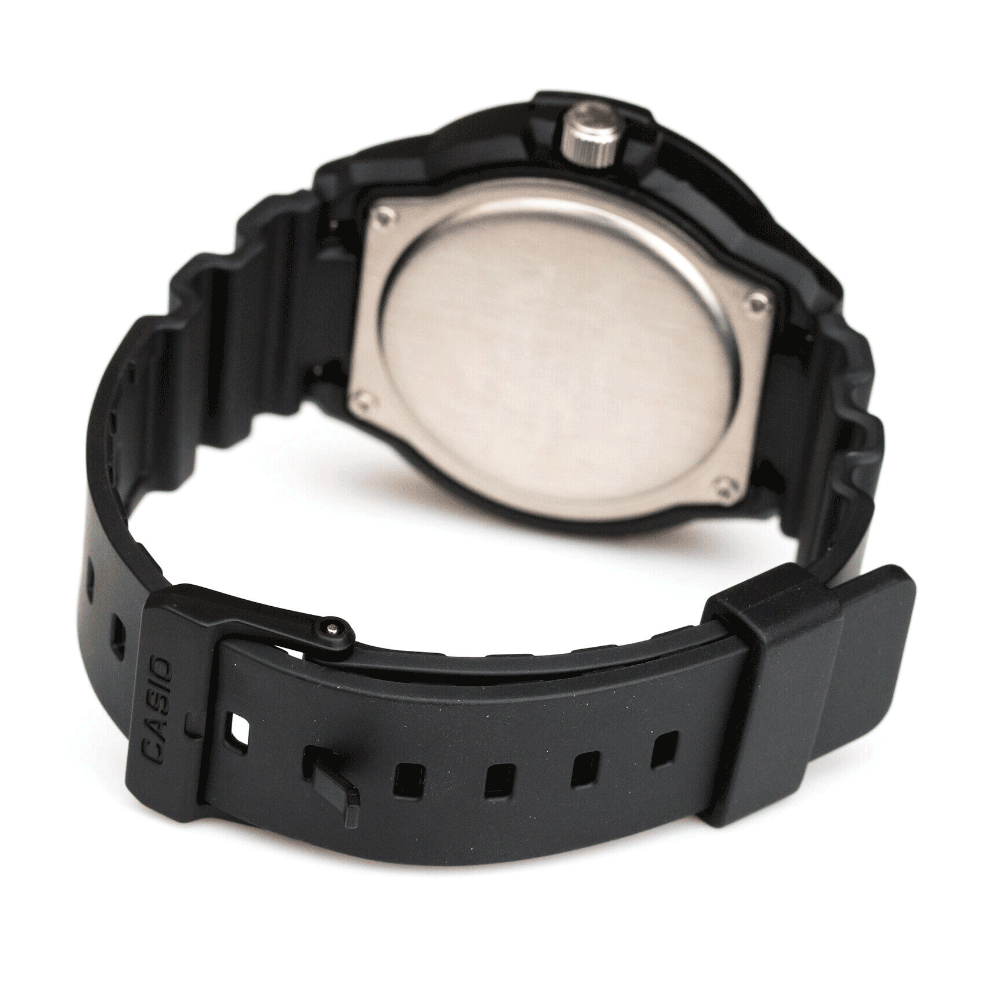 Genuine Casio Watch Band / Strap - Black Resin For MRW-200H, MRW-220H, MWC-100H Models
