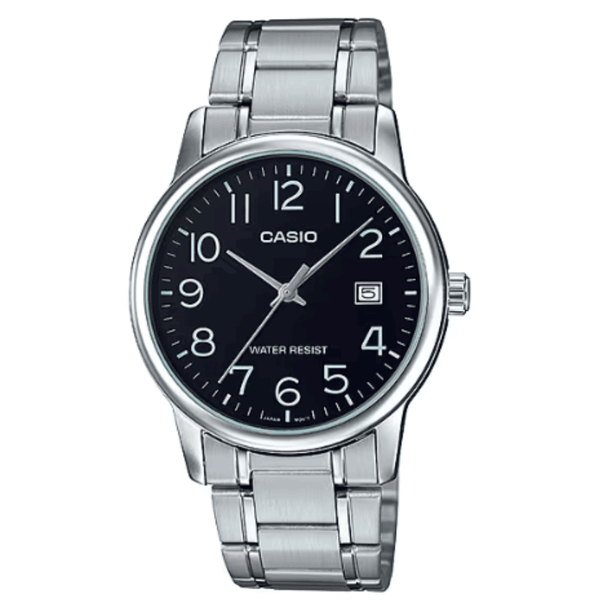 Reloj Casio Análogo MTP-V002D-1B Correa de Acero