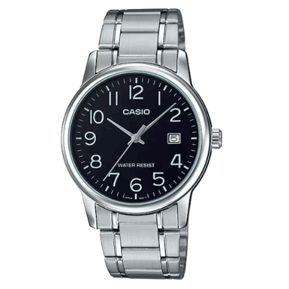 Reloj Casio Análogo MTP-V002D-1B Correa de Acero