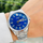 Reloj Casio Sapphire Análogo MTS-100D-2AVDF Correa de Acero