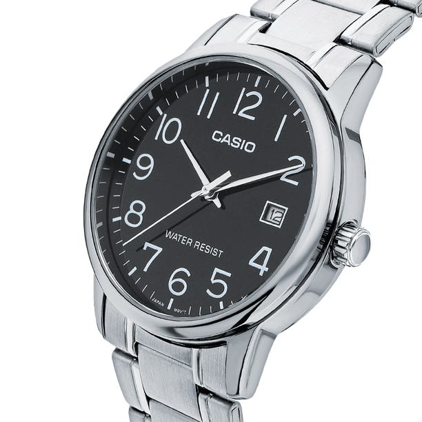 Reloj Casio Análogo MTP-V002D-1B Correa de Acero