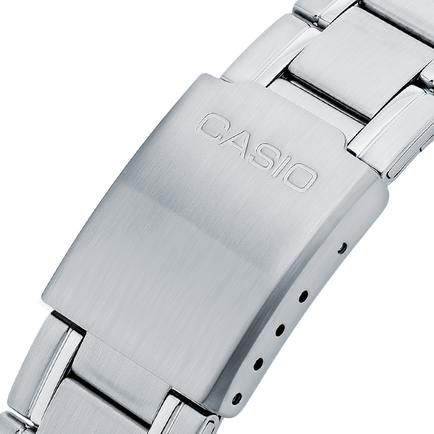 Reloj Casio Análogo MTP-V002D-1B Correa de Acero