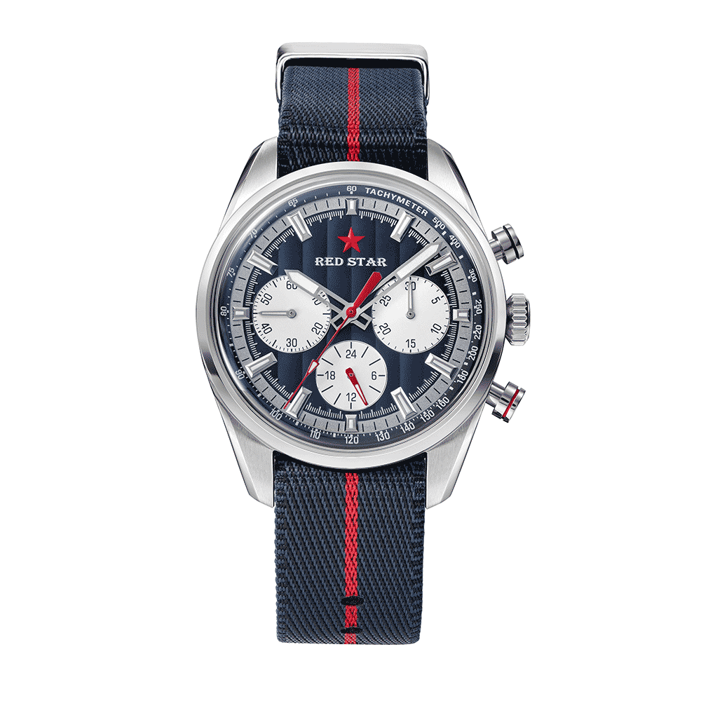 Reloj Red Aviator Pilot Chronograph 8513G-B Panda