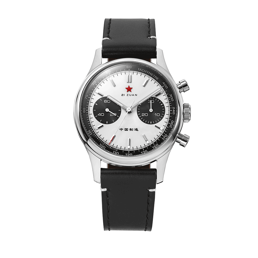 Reloj Red Star Seagull 1963 Hand Wind Mechanical Chronograph 8572G-B 40mm