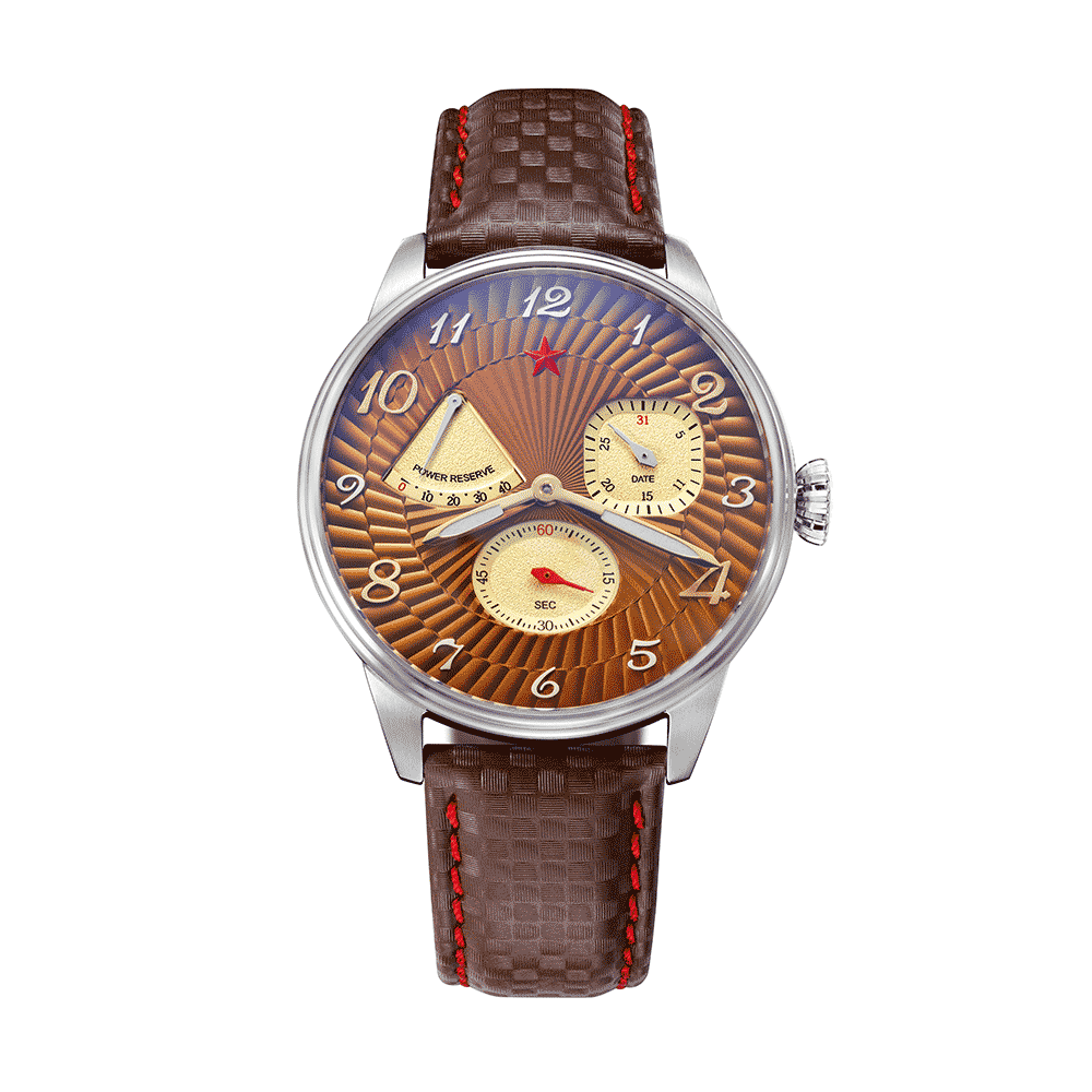 Reloj Red Star 3rd Dimension 8743G-B Reserva de Marcha 41 mm