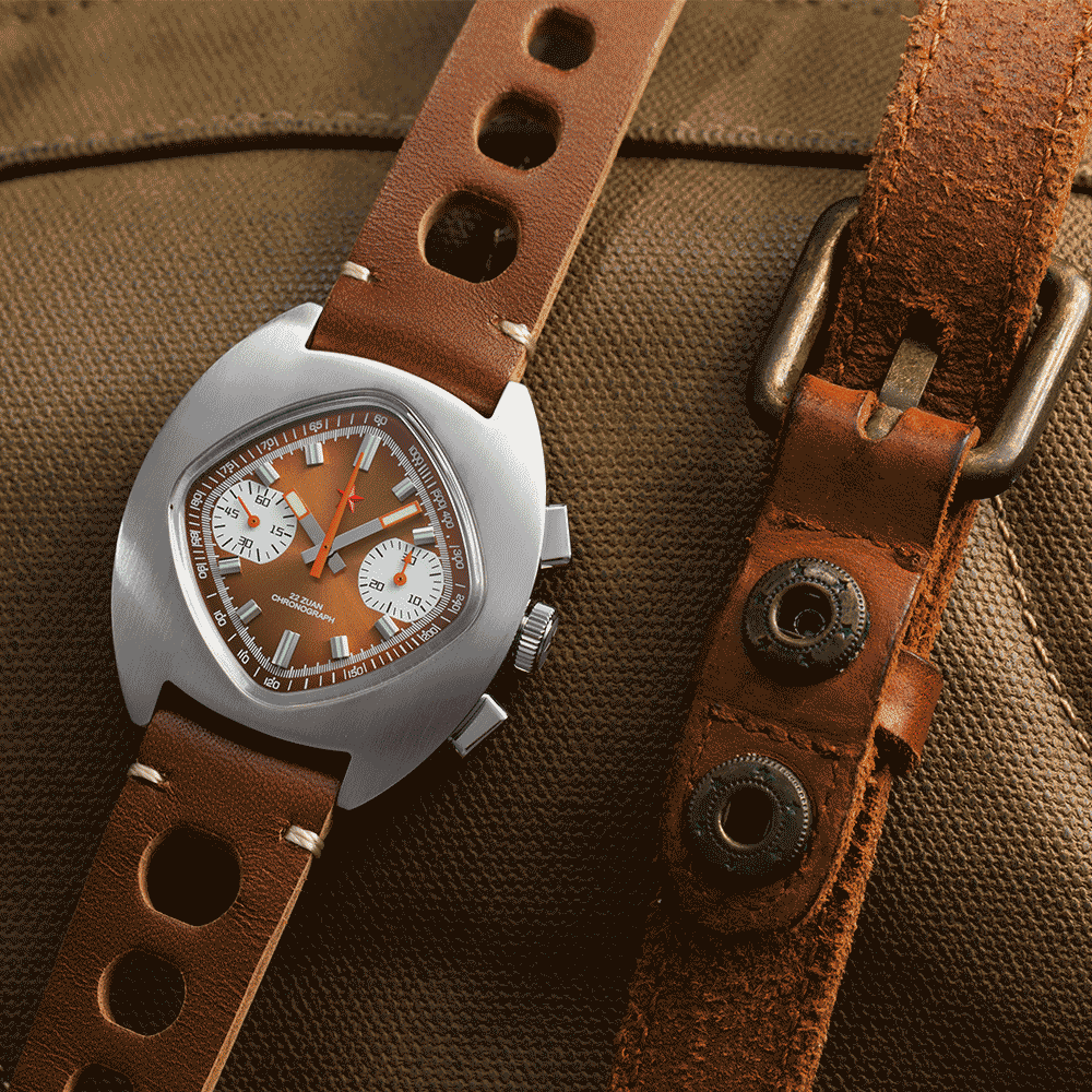 Reloj Red Star 1970 Retro Chronograph Seagull ST19 8823G-A 41mm