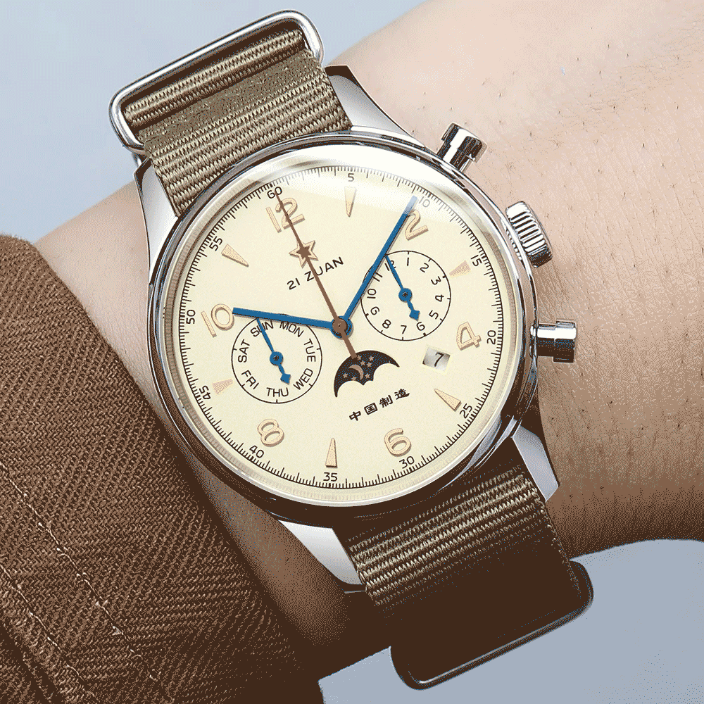 Reloj Red Star Seagull 1963 Multi-Calendar Automatic 8910G