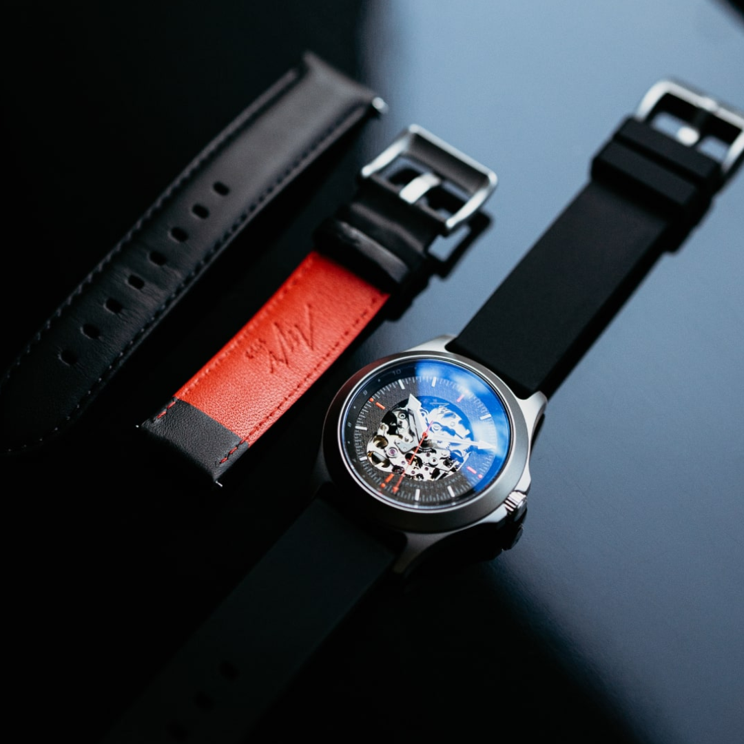 Reloj Luch Skeleton 337060337 Fabricado en Bielorrusia 41mm