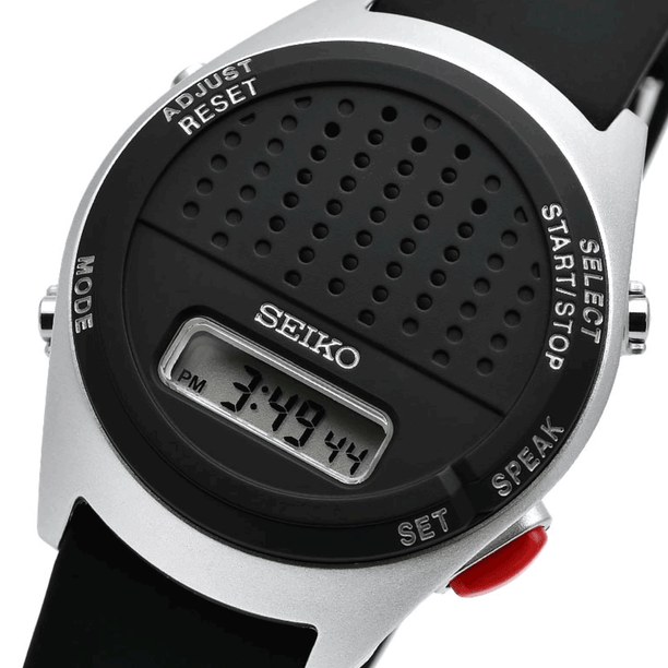 Reloj para Ciegos Seiko SBJS015 Audio Digital Cuarzo en Japonés JDM