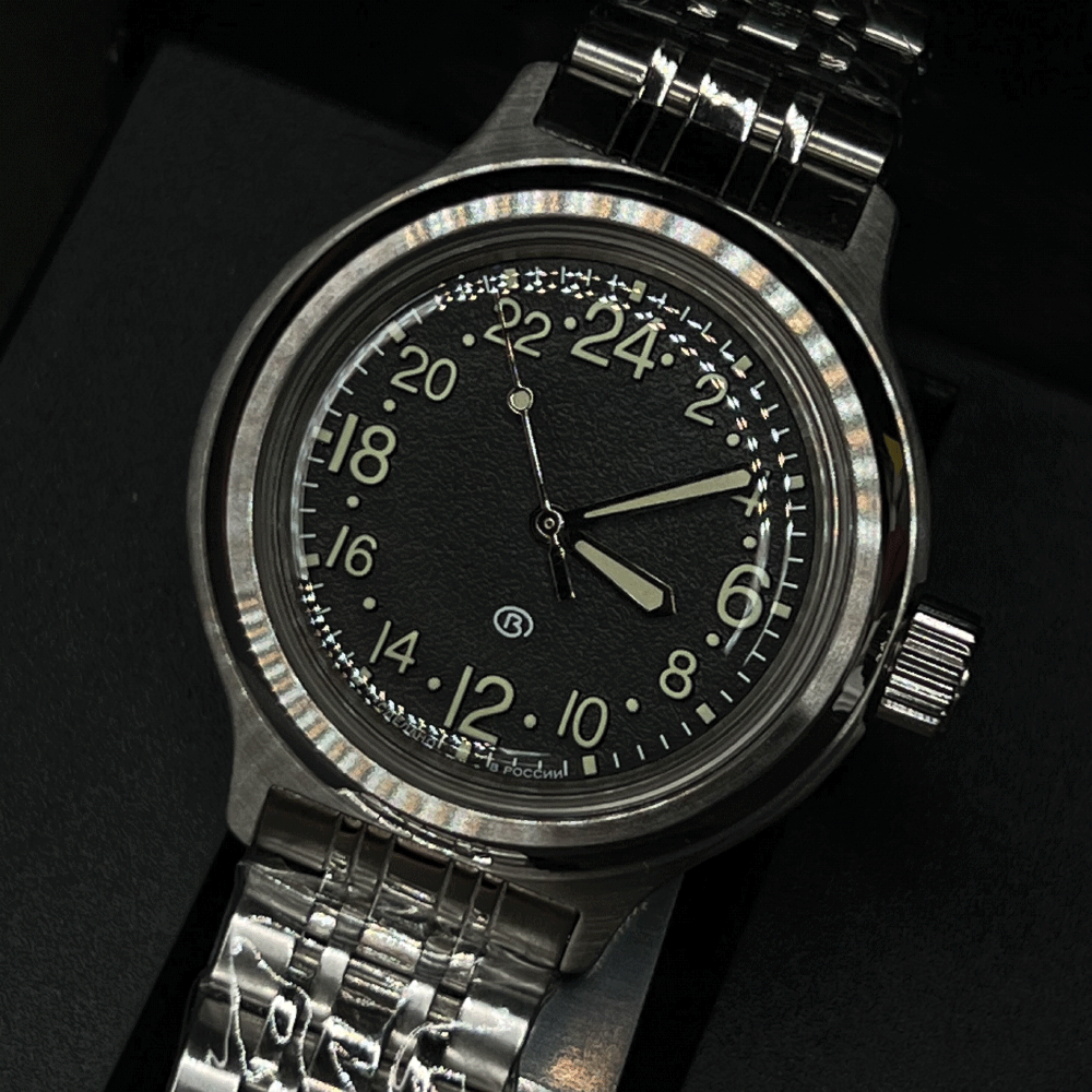Reloj Vostok Amphibia 720889 Automático 24 horas Made in Russia 40mm [EXCLUSIVO]