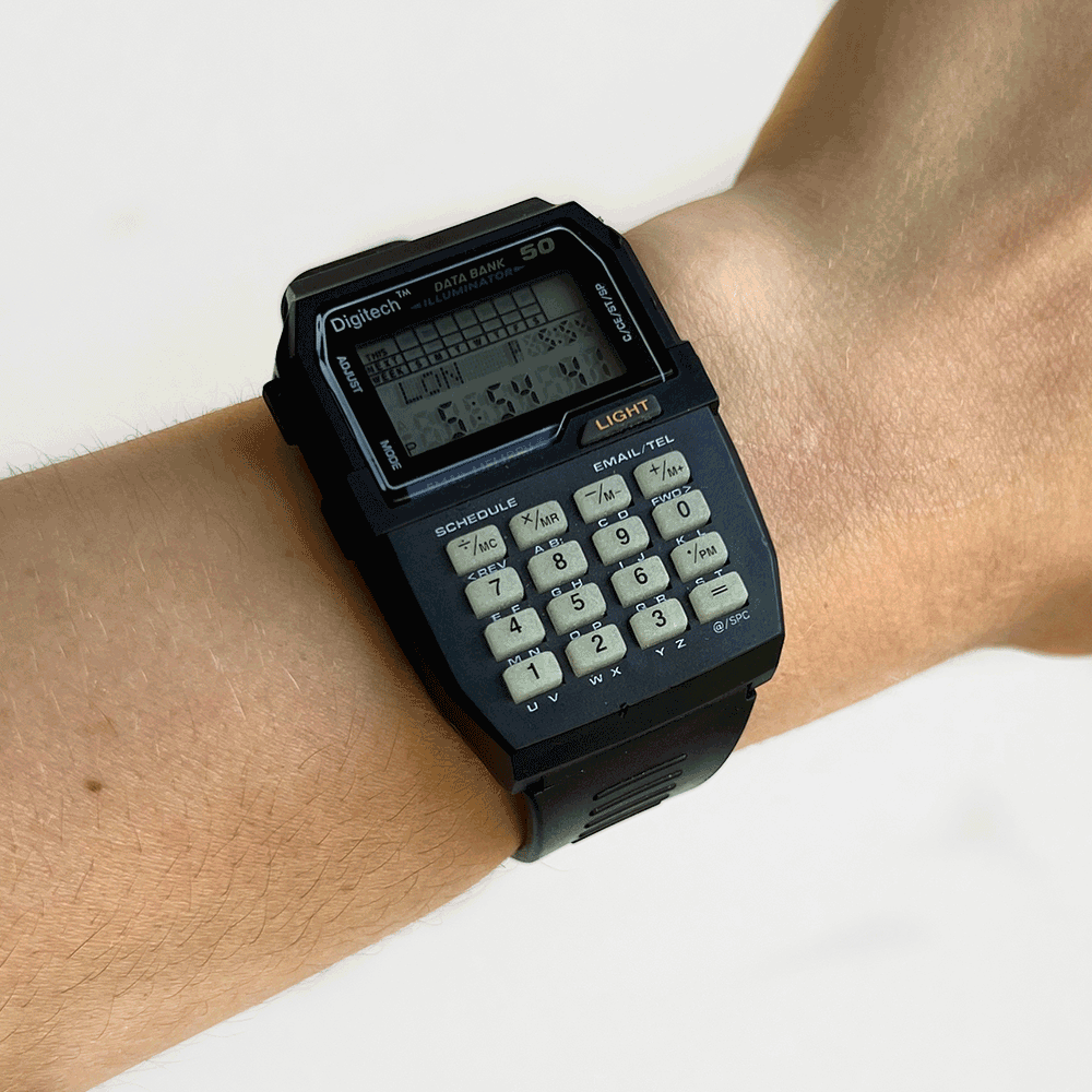 Reloj Digitech Data bank SEGUNDA MANO