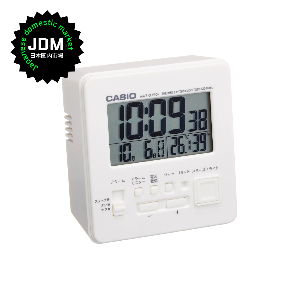 Reloj Despertador Casio DQD-805J-7JF Digital Temp. JDM