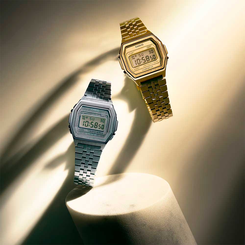 Reloj Casio Vintage A1000G-9EF Caja Metálica Dorado