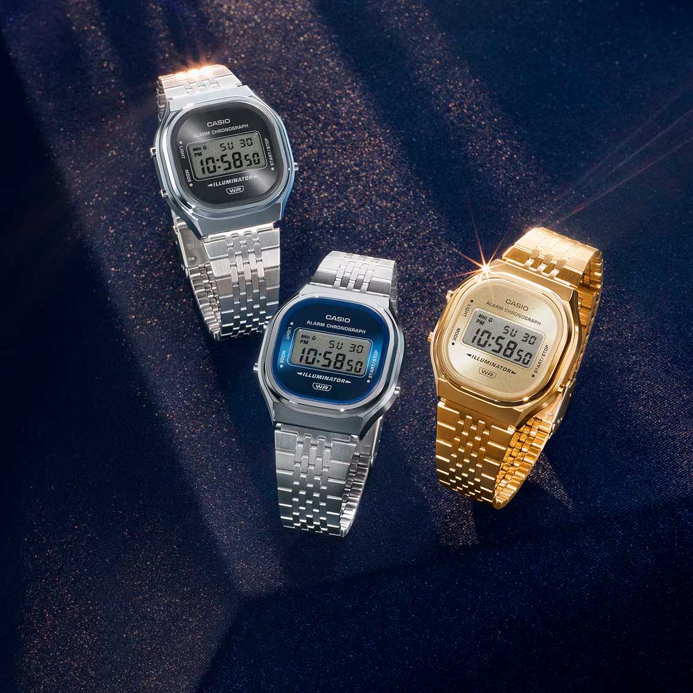 Reloj Casio Vintage A140WE-2A Azul Electroluminescence