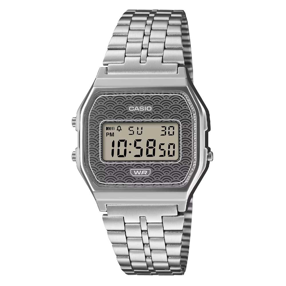 Reloj Casio Vintage A159WEVJ-7 Plateado MADE IN JAPAN