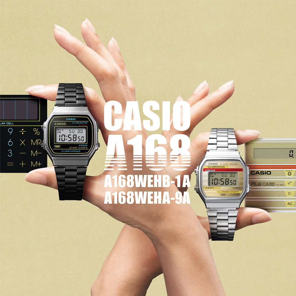 Reloj Casio Vintage A168WEHA-9A Retro 1983