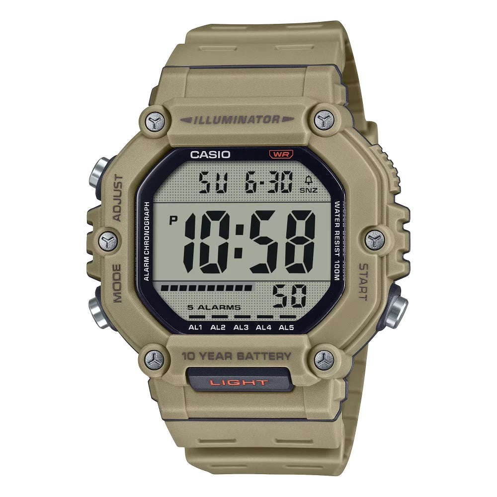 Reloj Casio Vintage  AE-1600H-5A Beige