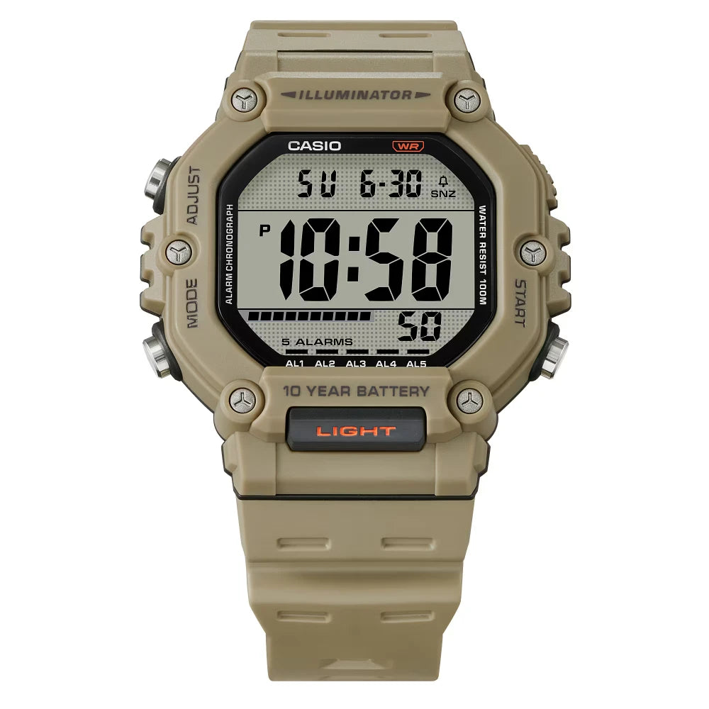 Reloj Casio Vintage  AE-1600H-5A Beige