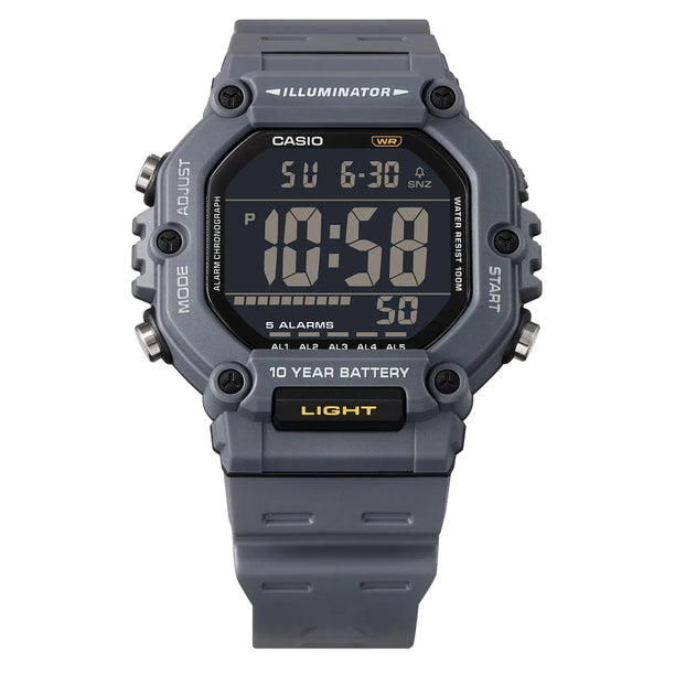 Reloj Casio Vintage AE-1600H-8B Negro Pantalla Negativa