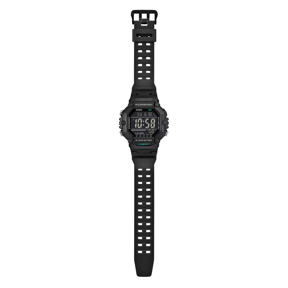 Reloj Casio Vintage AE-1600HX-1B Negro Pantalla Negativa