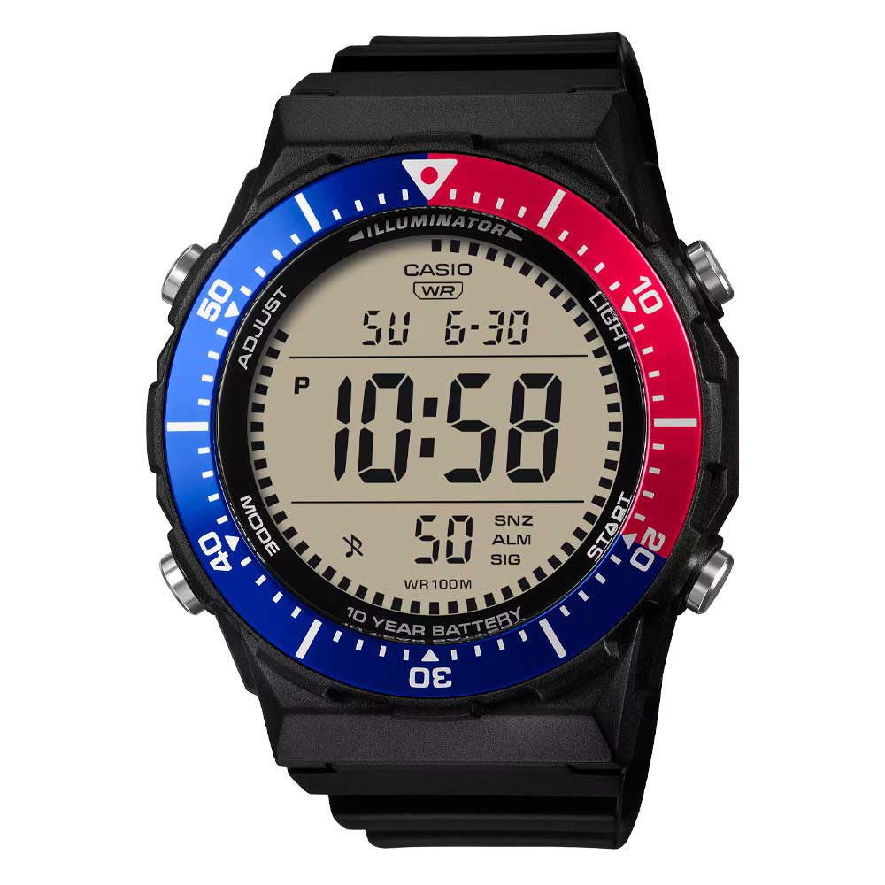 Reloj Casio Vintage AE-1700H-1A2 Pepsi Gran Tamaño