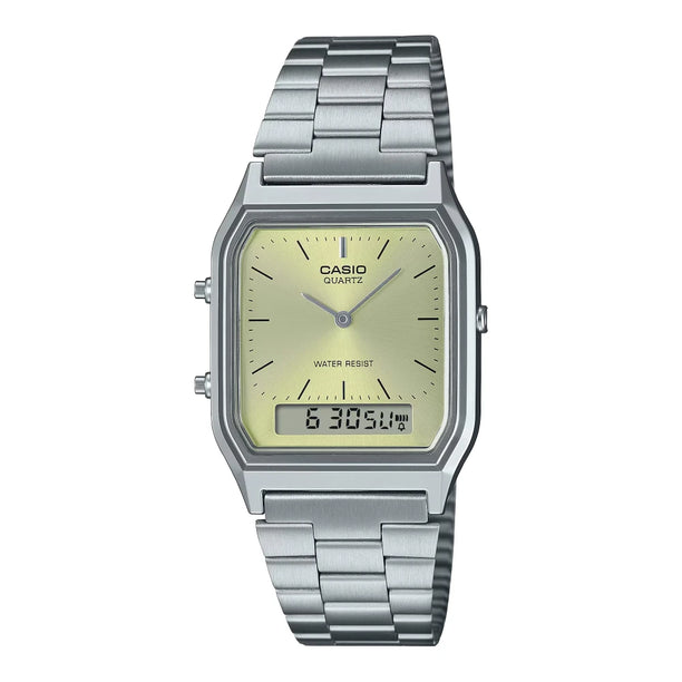 Reloj Casio Vintage AQ-230A-9A Análogo Digital
