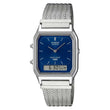 Reloj Casio Vintage AQ-230EM-2A Azul Milanese