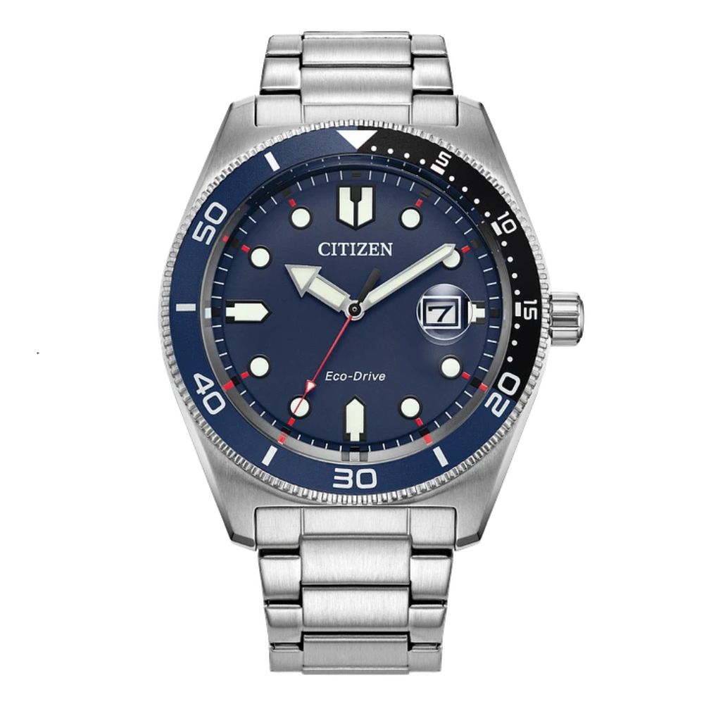 Reloj Citizen Eco- Drive AW1761-89L Solar Acero 43mm