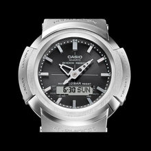 Reloj Casio AWM-500D-1A Análogo Digital Tough Solar Full Acero Made in Japan