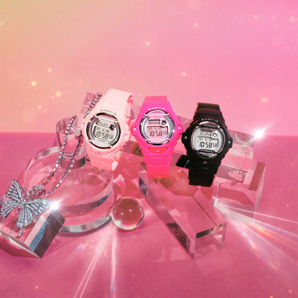 Reloj Casio Baby-G BG-169KB-1 Brillos Protector