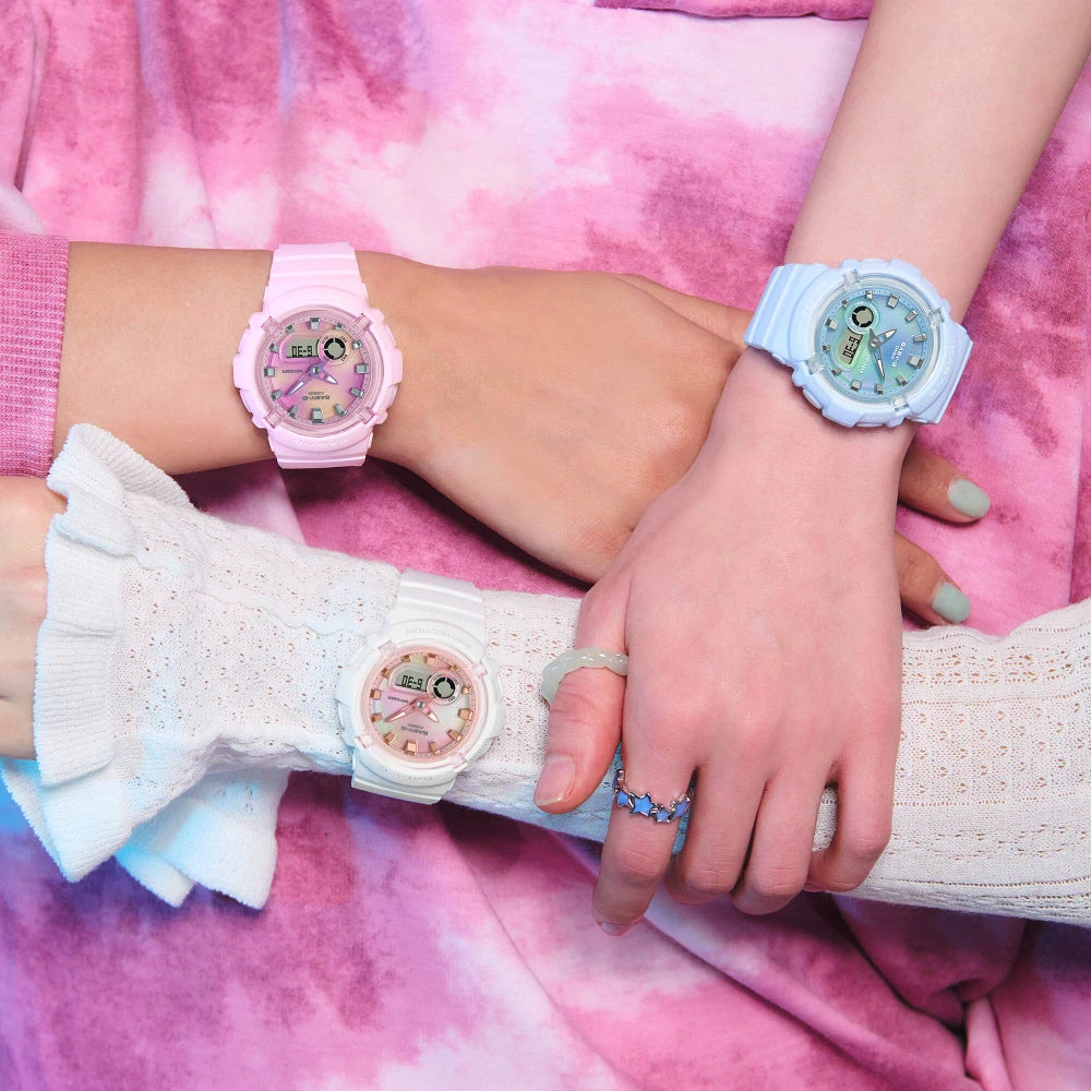 Reloj Casio Baby-G BGA-280TD-2A Celeste 10 bar