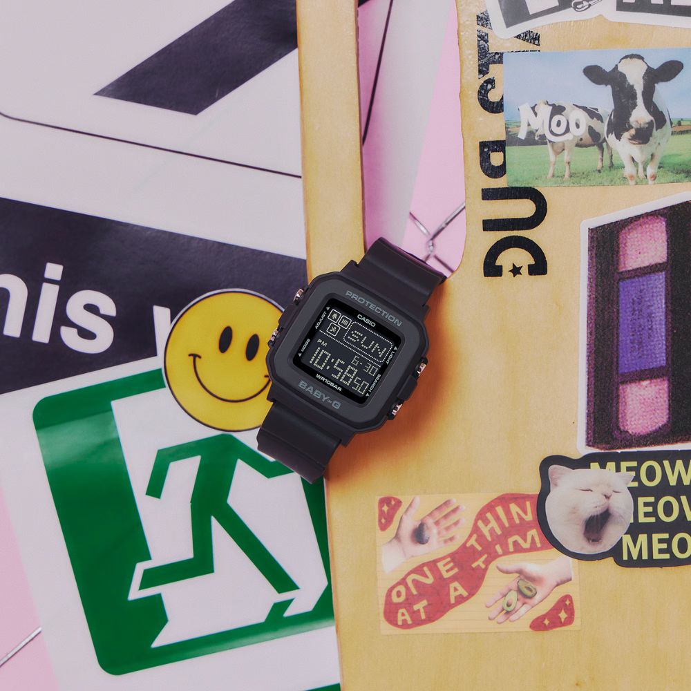 Reloj Casio Baby-G BGD-10-1JF 10BAR Negro JDM