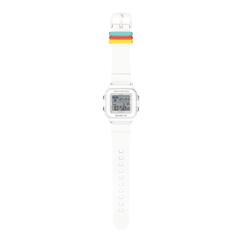 Reloj Casio Baby-G  BGD-10L-7DR 10BAR Blanco