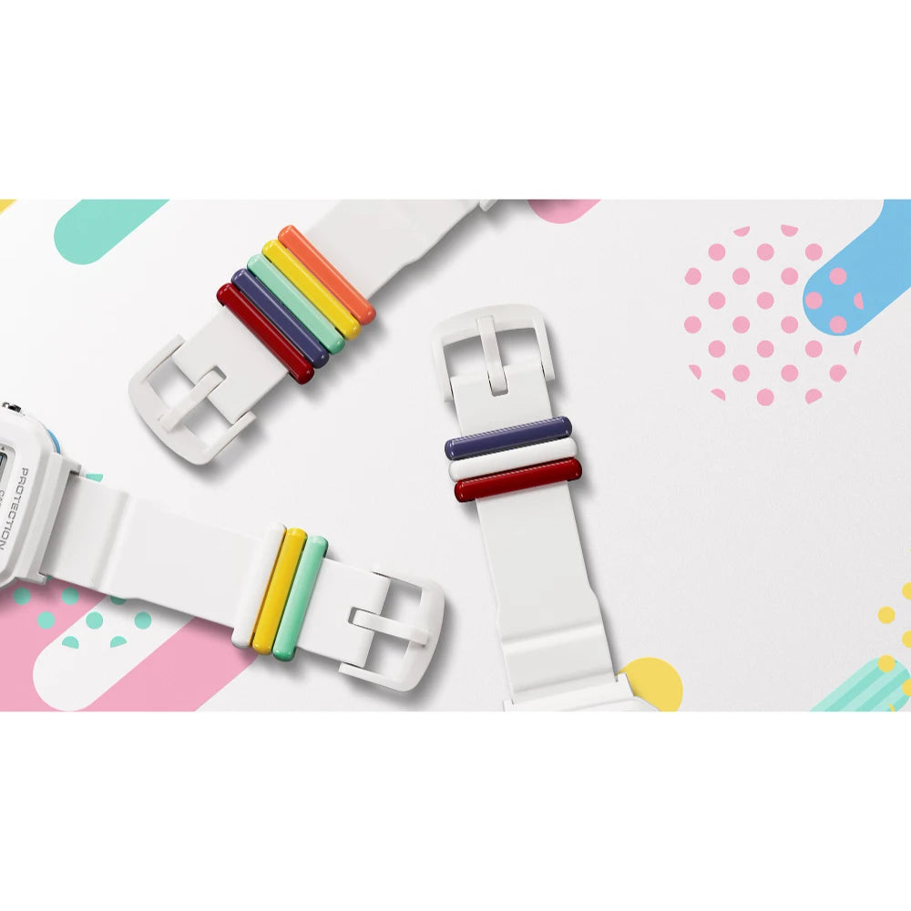 Reloj Casio Baby-G  BGD-10L-7DR 10BAR Blanco