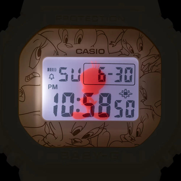 Reloj Casio Baby-G BGD-565TW-5DR Looney Tunes Piolín Edición Limitada