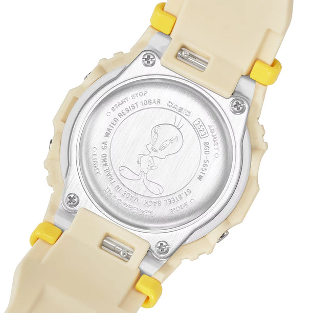 Reloj Casio Baby-G BGD-565TW-5DR Looney Tunes Piolín Edición Limitada