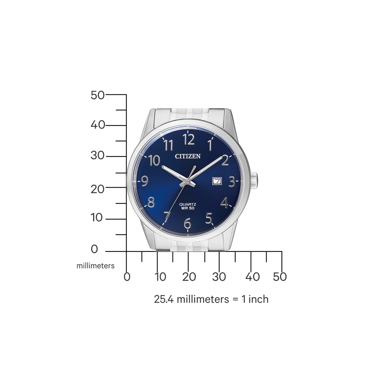 Reloj Citizen Análogo BI5000-52L Cuarzo 39mm