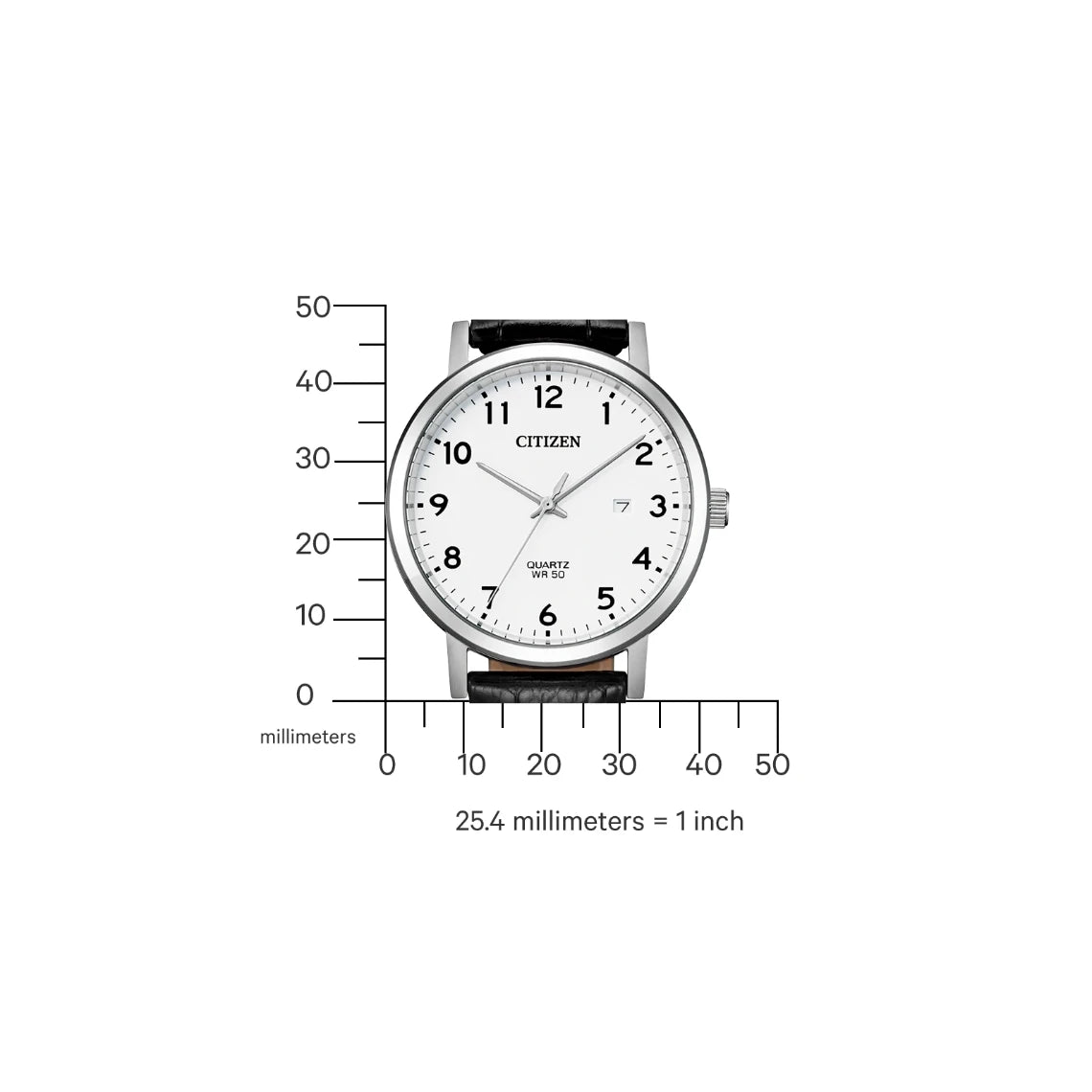 Reloj Citizen Análogo BI5070-06A Cuarzo 40mm