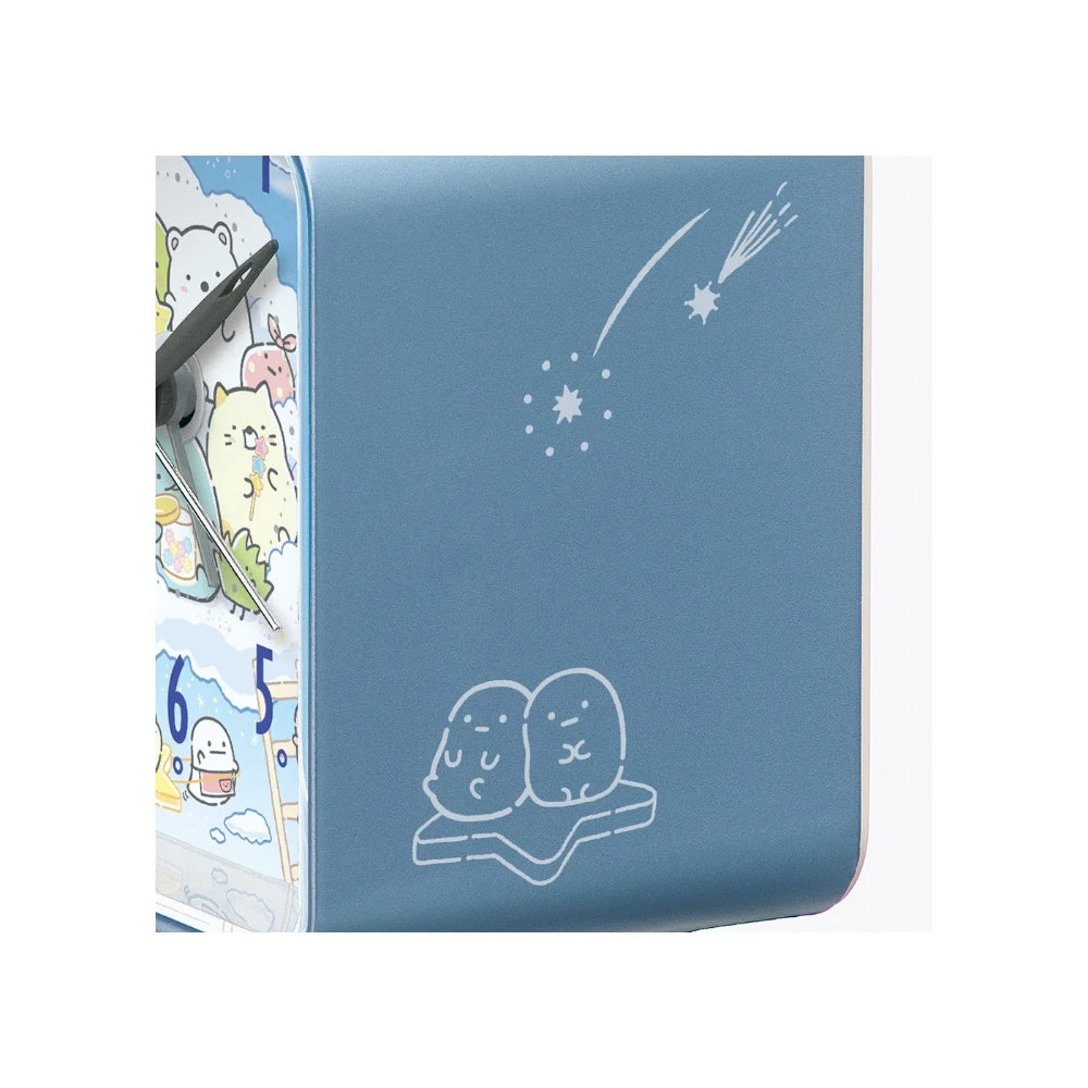 Reloj Seiko Clocks Sumikko Gurashi CQ166L Alarma Musical Azul