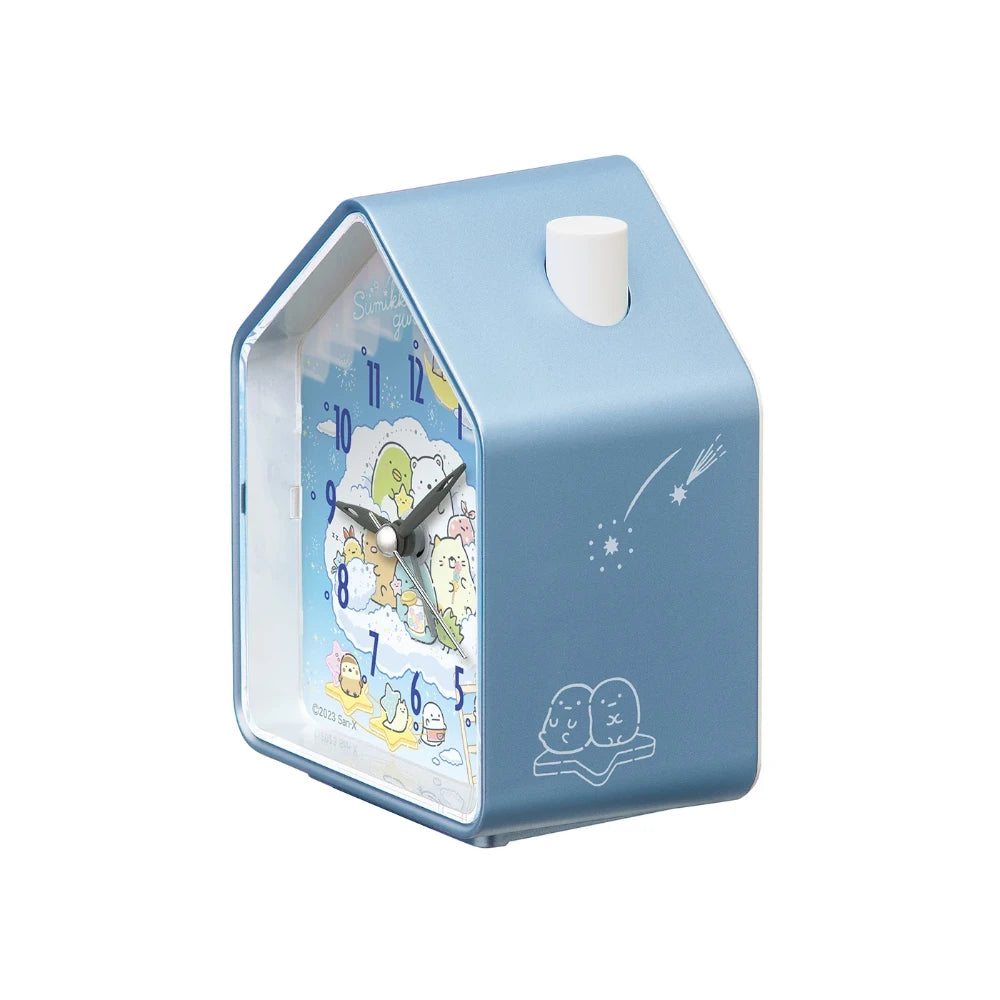 Reloj Seiko Clocks Sumikko Gurashi CQ166L Alarma Musical Azul