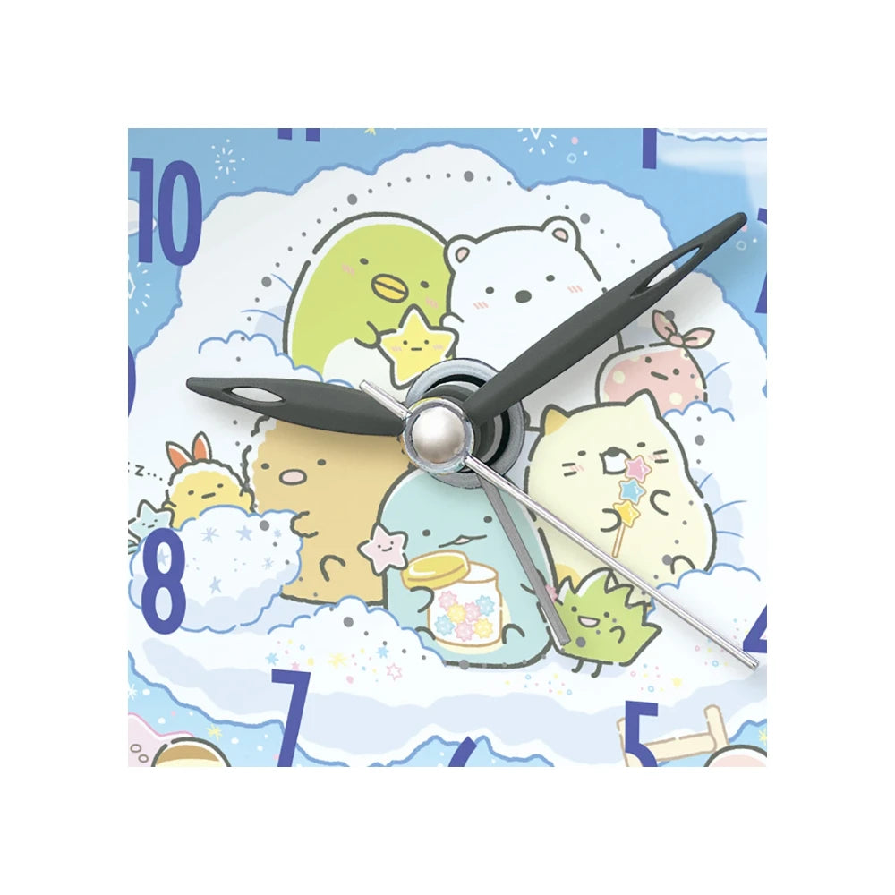 Reloj Seiko Clocks Sumikko Gurashi CQ166L Alarma Musical Azul