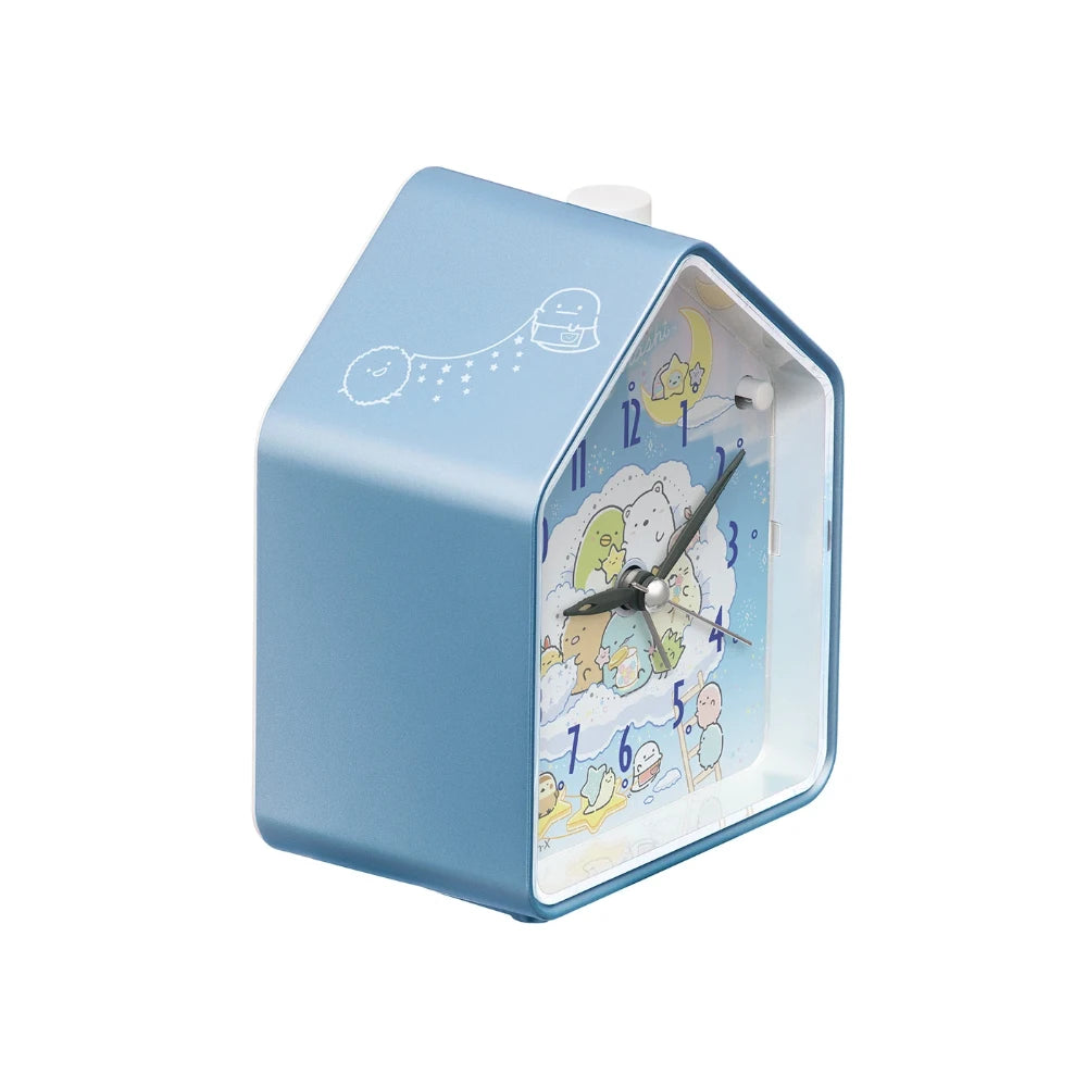 Reloj Seiko Clocks Sumikko Gurashi CQ166L Alarma Musical Azul